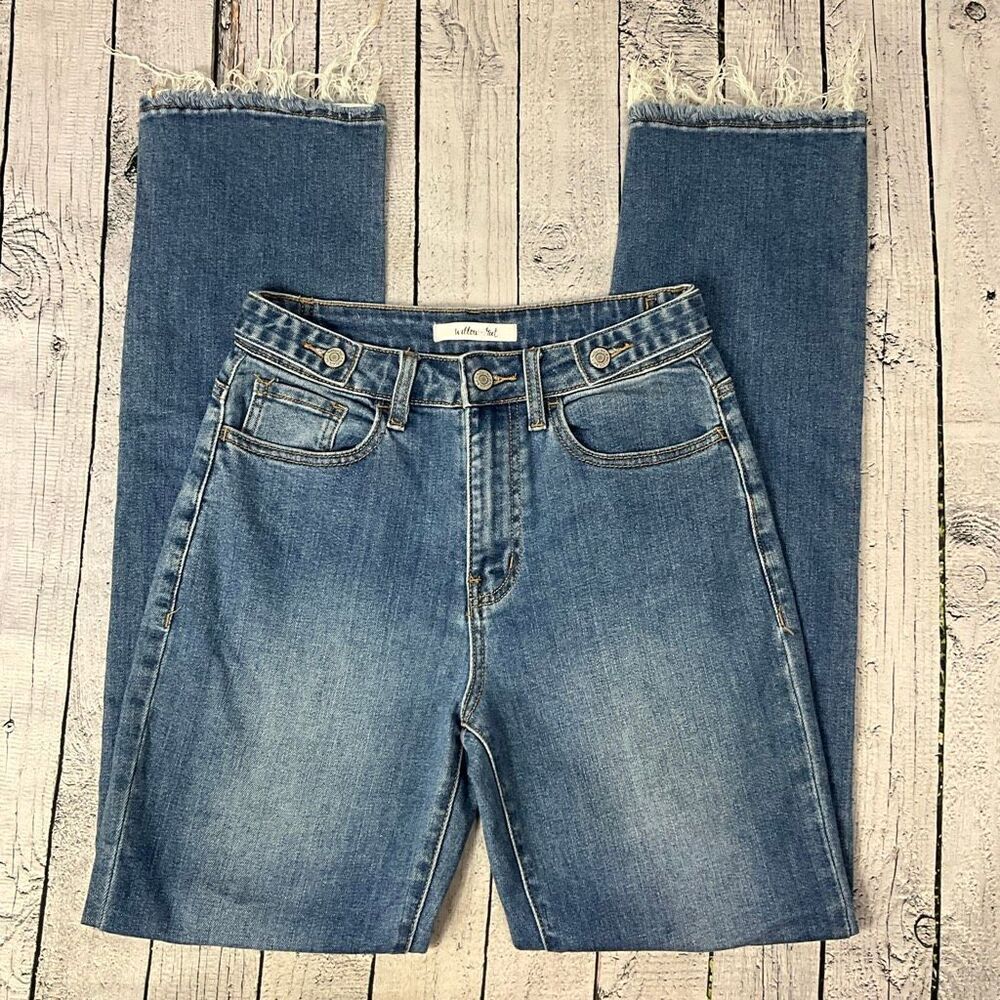 WILLOW & ROOT Relaxed Straight High Rise Jeans